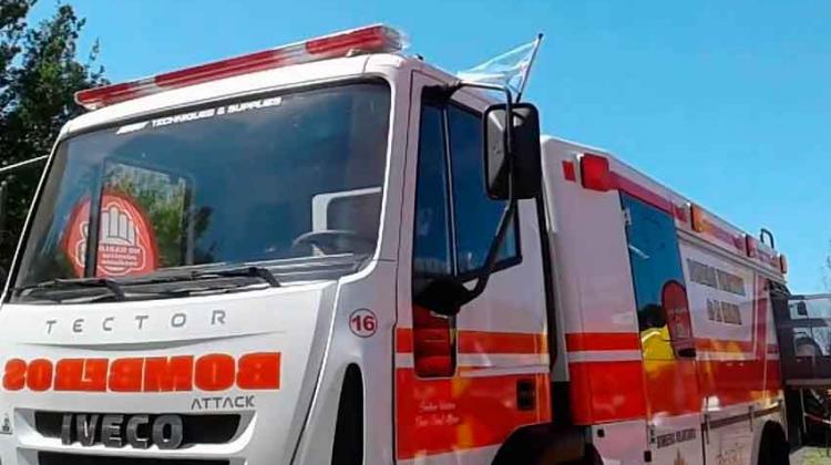 Distinguieron una campaña de Bomberos de La Carlota