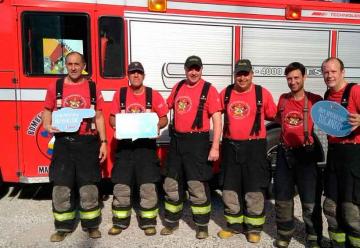 Bomberos premiado por proyecto de evacuación