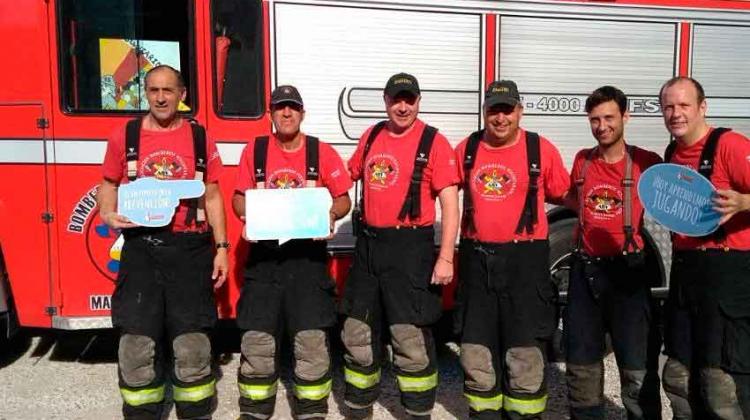 Bomberos premiado por proyecto de evacuación