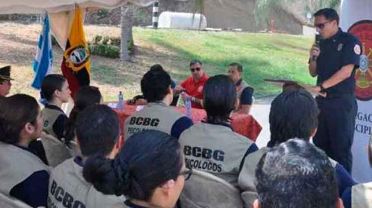 Bomberos de Guayaquil tienen una brigada de psicólogos