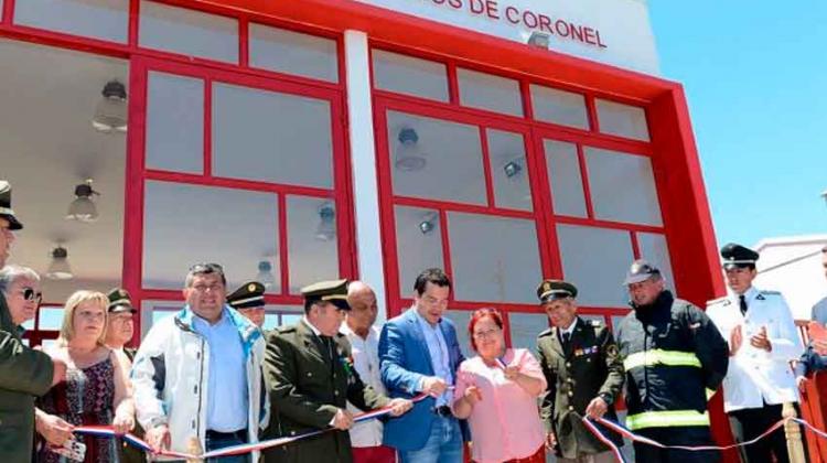 Inauguración Octava Compañía de Bomberos sector Ohiggins