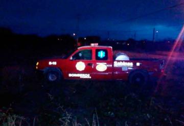 Roban Camioneta de Bomberos y la abandonan Desvalijada