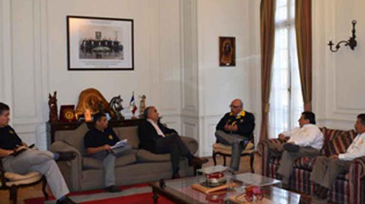 Presidente Nacional se reunió con Cuerpos de Bomberos