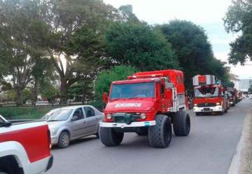 Los bomberos de Pinamar presentaron nuevas unidades