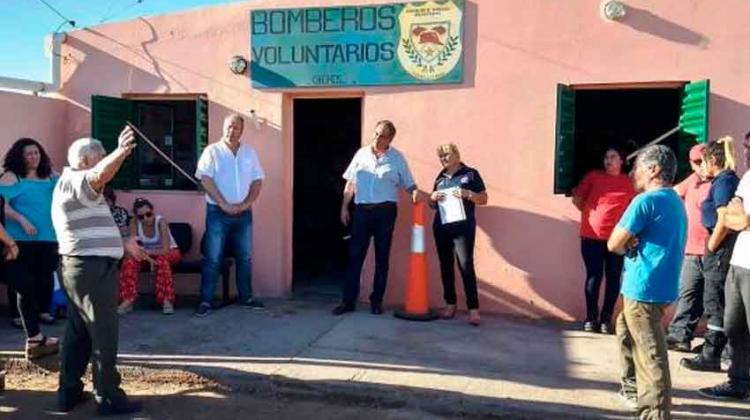 Subsidios para cuarteles de bomberos de Los Llanos