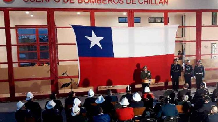 Bomberos Chillán inauguró cuartel en Los Volcanes