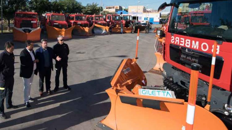 Bomberos de Castellón mejora con dos nuevas quitanieves