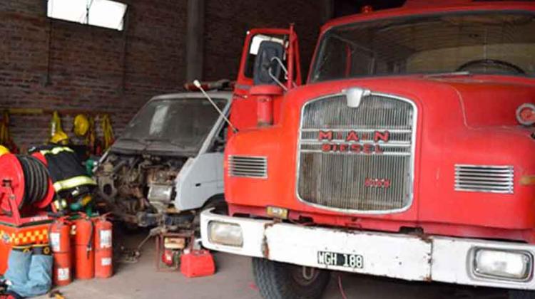 Preocupación en Bomberos de Viale por la falta de recursos