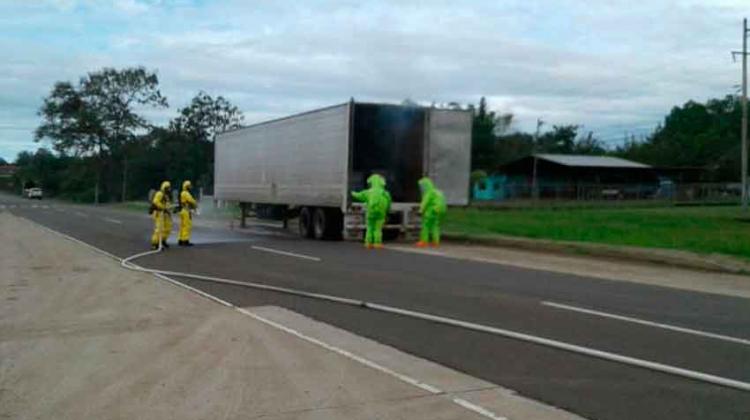 Bomberos atendieron derrame de químicos en Veraguas