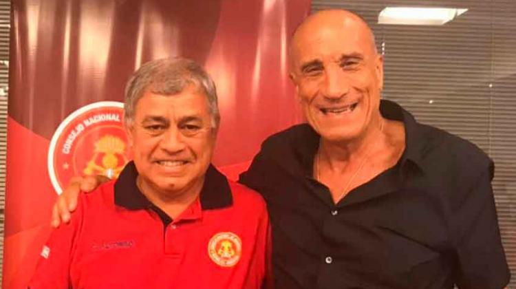 Carlos Alfonso nuevo presidente del Consejo Nacional de Bomberos