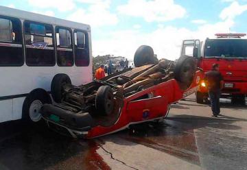 Muere capitán de bomberos de Miranda en accidente