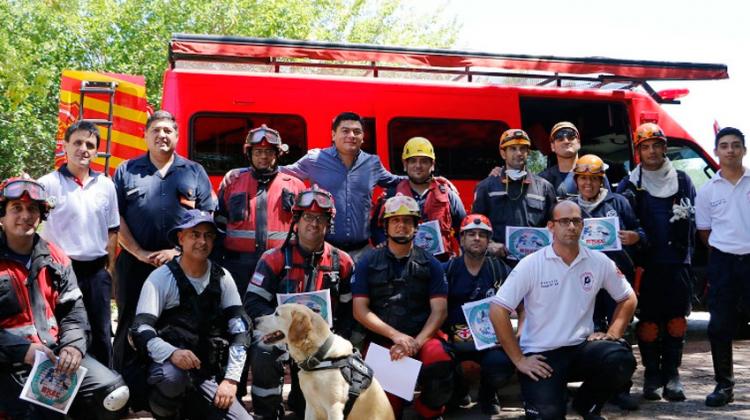 Bomberos de la Provincia de Buenos Aires se capacitaron en Pilar