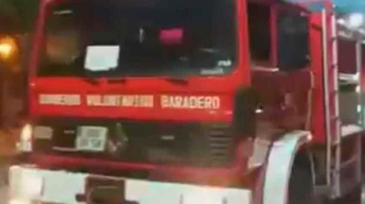 Nuevo camión de Bomberos de Baradero