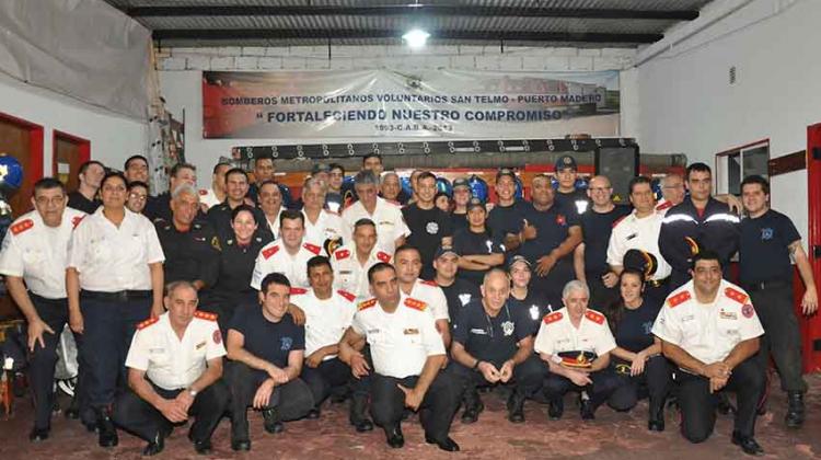 25 aniversario de Bomberos Voluntarios de San Telmo