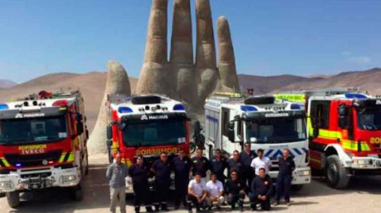 Bomberos de Antofagasta recibió nuevos carros