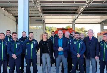 Inauguran el nuevo parque de bomberos de Nerja