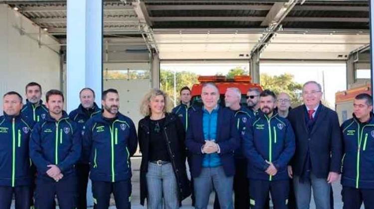 Inauguran el nuevo parque de bomberos de Nerja