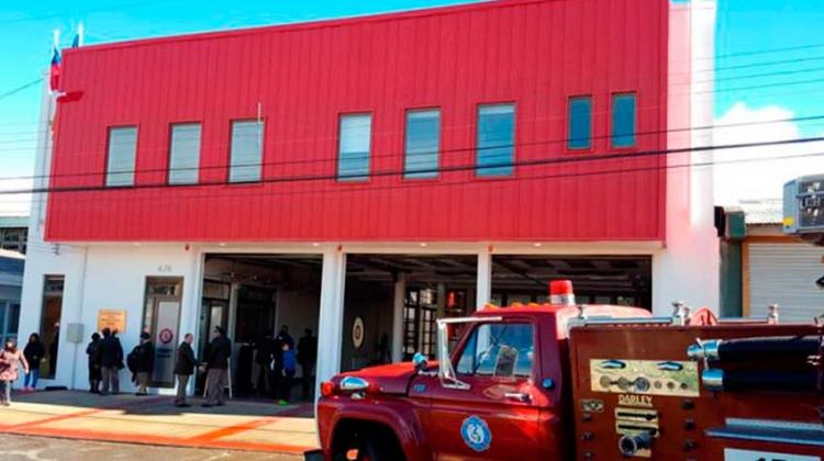 Nuevo cuartel de Bomberos lleva el nombre de mártir