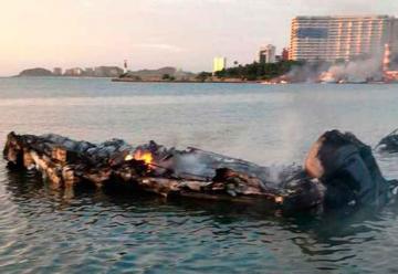Incendio en Margarita dejó 20 embarcaciones quemadas