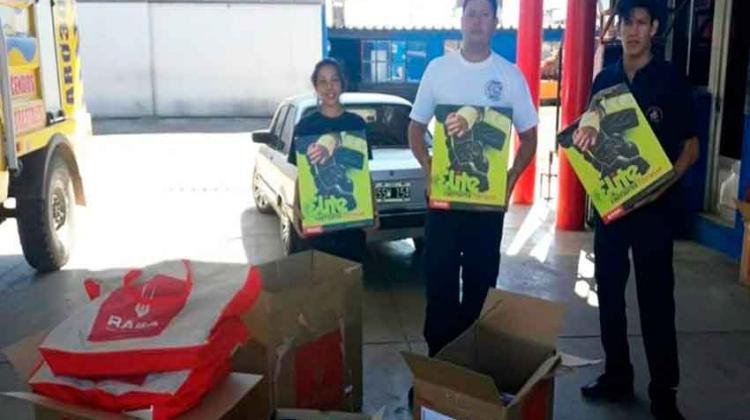 Bomberos Voluntarios de Chajarí adquirieron equipamientos