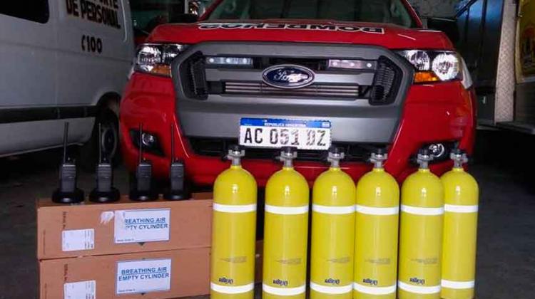 Bomberos Voluntarios incorporó nuevo equipamiento