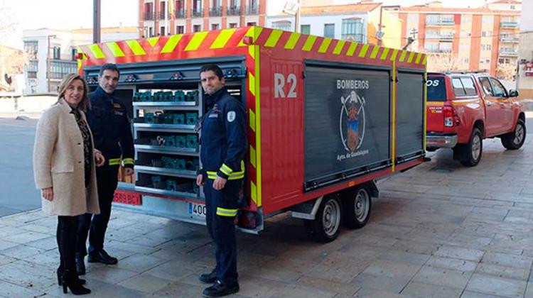 Nuevos vehículos para los bomberos de Guadalajara