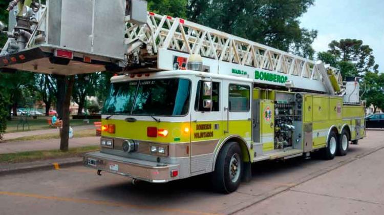 Nueva unidad de Bomberos Voluntarios de General Pinedo