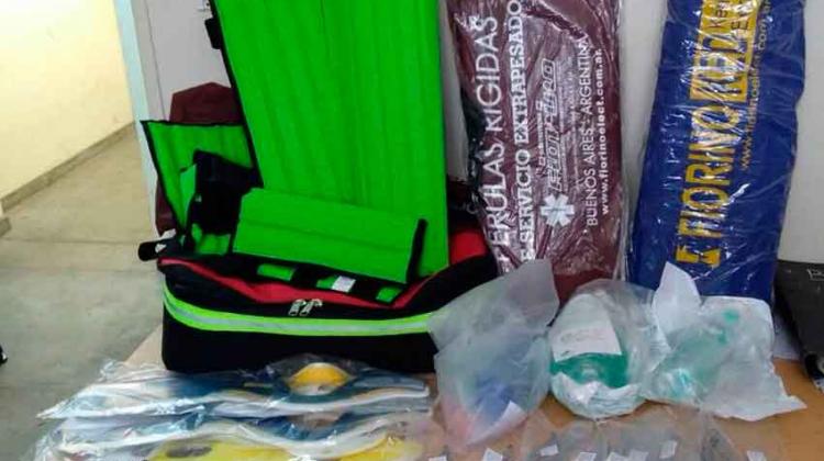 Nuevos materiales para Bomberos de La Boca
