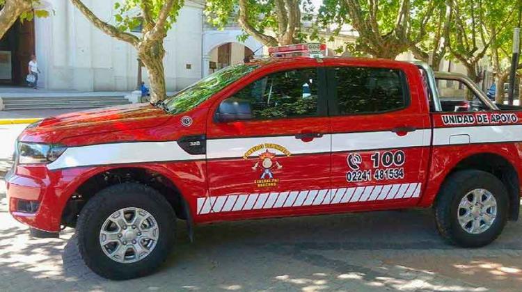 Bomberos Voluntarios de Ranchos incorporó una nueva unidad