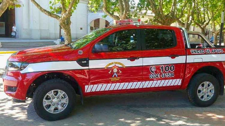 Bomberos Voluntarios de Ranchos incorporó una nueva unidad