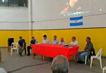 Avanza la formación del cuartel de bomberos voluntarios de Gardey