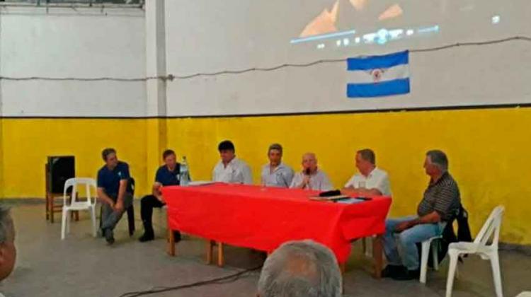 Avanza la formación del cuartel de bomberos voluntarios de Gardey