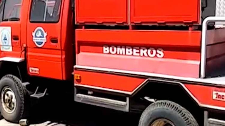 Bomberos de San Vicente en paro de labores