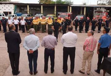 Reconocieron el trabajo de Bomberos de Luján de Cuyo