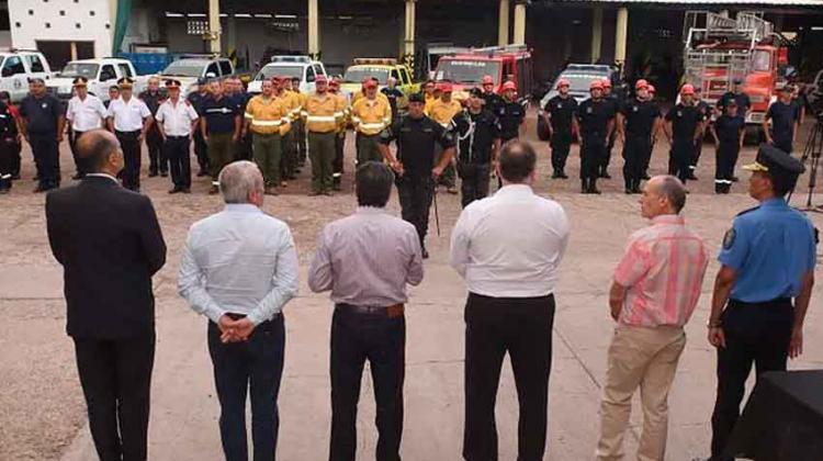 Reconocieron el trabajo de Bomberos de Luján de Cuyo