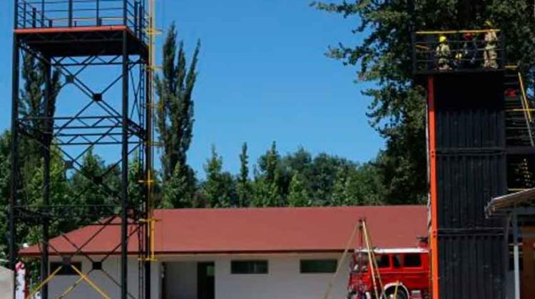 Bomberos de Rancagua inaugura centro de entrenamiento