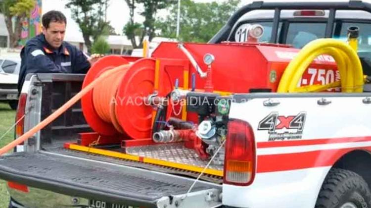 Bomberos presentó su nuevo equipamiento liviano