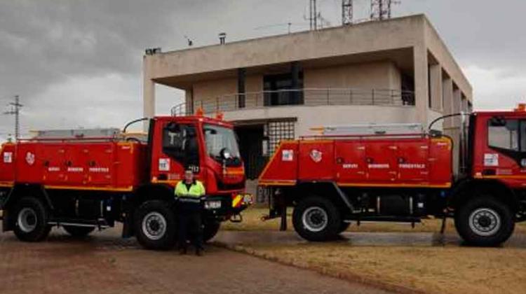 Nueva autobomba para los bomberos forestales en La Torre