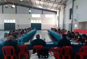 Reunión Trimestral de Jefes de la federación Bonaerense de Bomberos