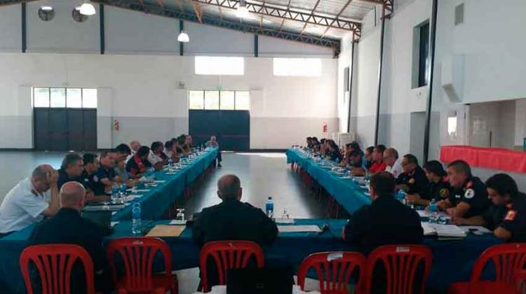 Reunión Trimestral de Jefes de la federación Bonaerense de Bomberos