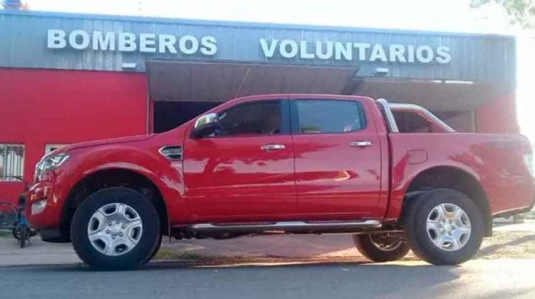 Bomberos de Salto Grande adquirió una camioneta Ford Ranger 0 km