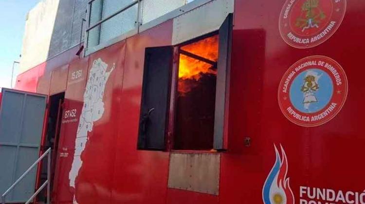 Durante cinco días Capacitan a bomberos de la Provincia en Berisso