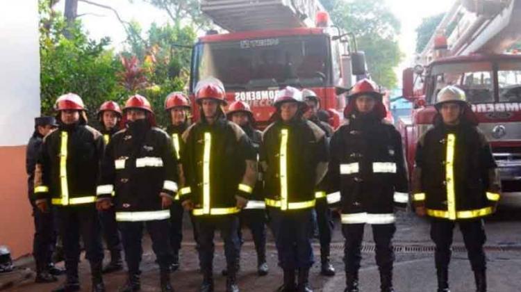 Bomberos de la Policia destacan el trabajo conjunto con los Voluntarios