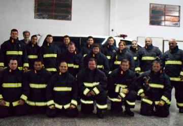 Bomberos Voluntarios de Ramallo con nuevos equipos de protección