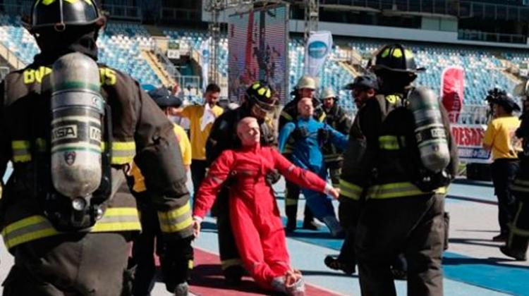 Cientos de voluntarios en el Desafío Bomberos en Rancagua