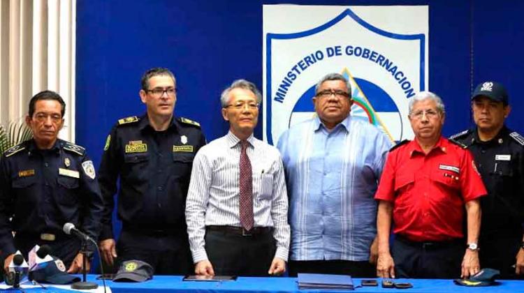 Entregan importante donativo a bomberos de Nicaragua