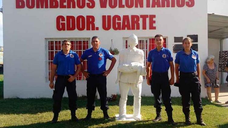 Bomberos de Ugarte festejaron su 10° aniversario