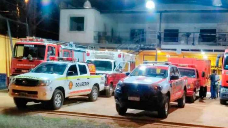 Bomberos de Oberá se instalaron en su nuevo cuartel