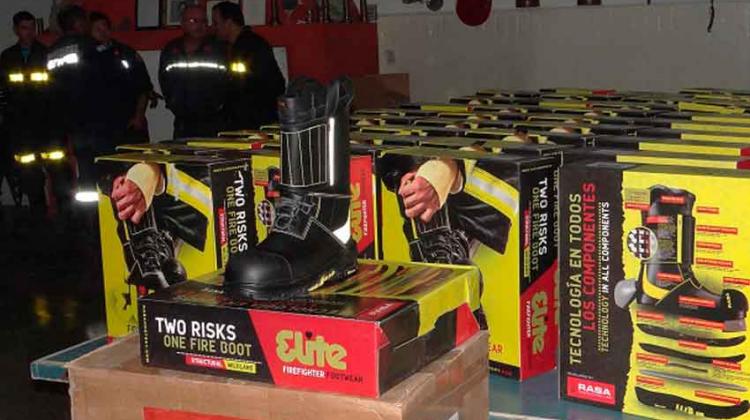 Nuevo equipamiento para los Bomberos de Lamadrid