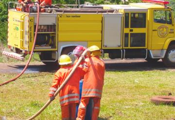 Bomberos Voluntarios de Eldorado realizan venta de Pollos